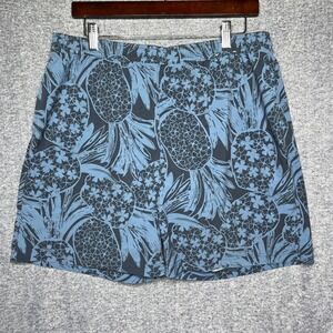 Chubbies XL Swim‎ Trunks Shorts Pineapple Print Blue Gray Elastic Waist